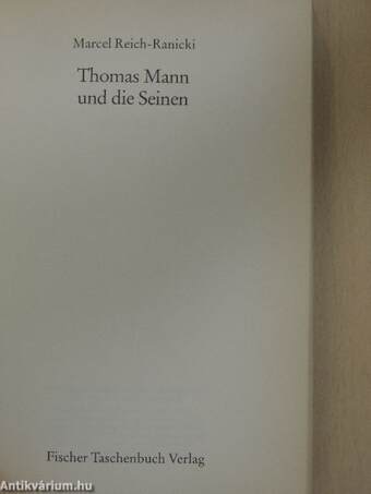 Thomas Mann und die Seinen