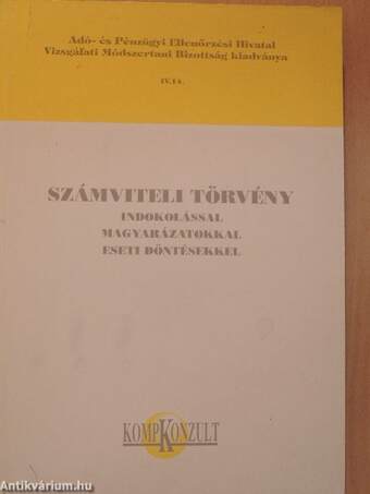 Számviteli törvény