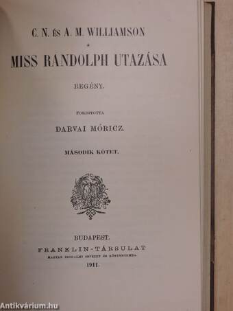 Miss Randolph utazása I-II.