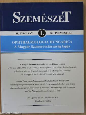 Szemészet - Supplementum I. 2011.