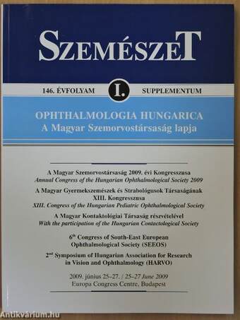 Szemészet - Supplementum I. 2009.