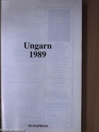 Ungarn 1989