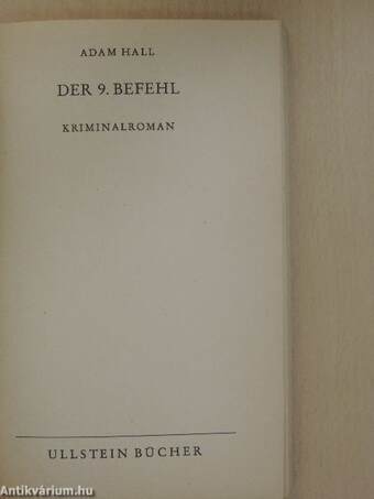 Der 9. Befehl