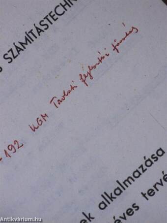 Matematikai módszerek alkalmazása a kohó- és gépipar IV. ötéves tervének készitésénél