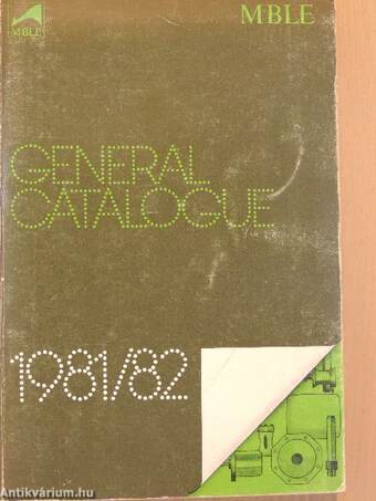 MBLE General Catalogue 1981/82