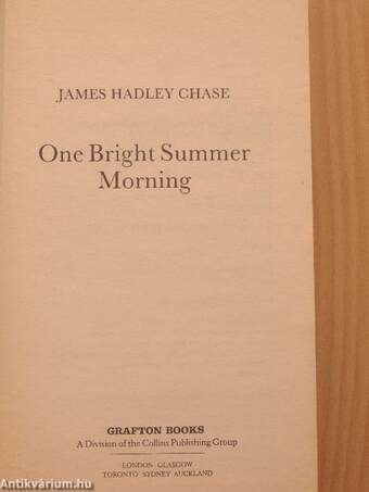 One Bright Summer Morning