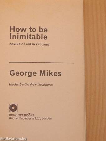 How to be Inimitable