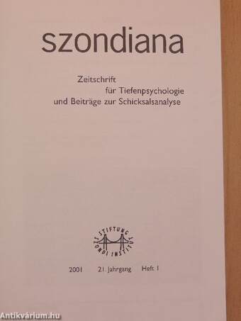 Szondiana 2001/1