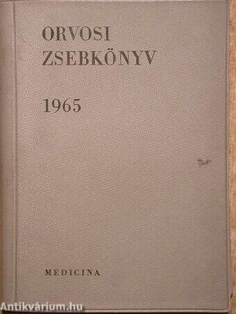 Orvosi zsebkönyv 1965