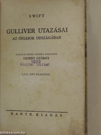 Gulliver utazásai az óriások országában