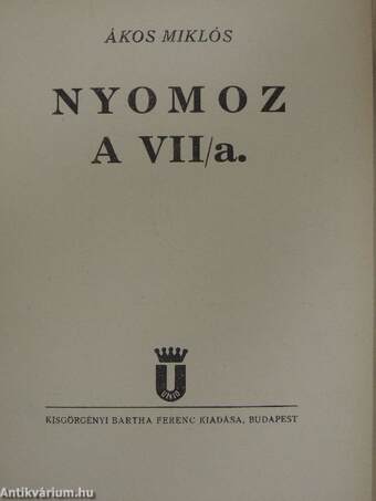 Nyomoz a VII/a