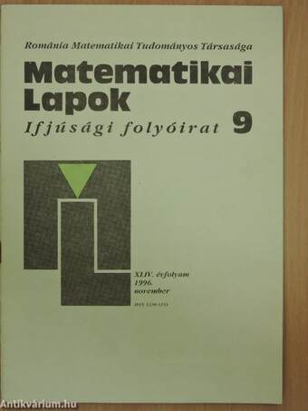 Matematikai Lapok 1996. november