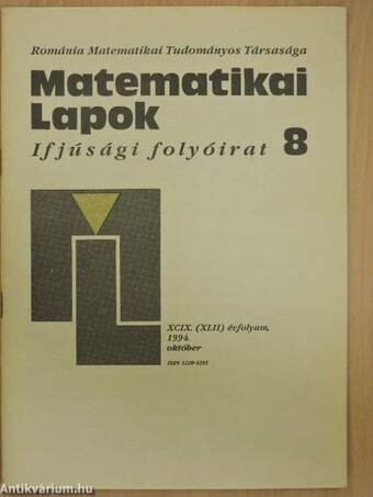Matematikai Lapok 1994. október