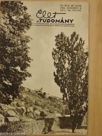 Élet és Tudomány 1956. augusztus 8.