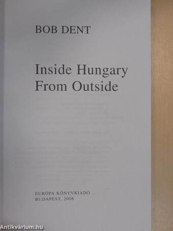 Inside Hungary From Outside