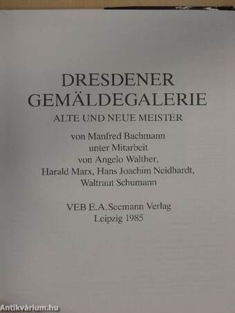 Dresdener Gemäldegalerie