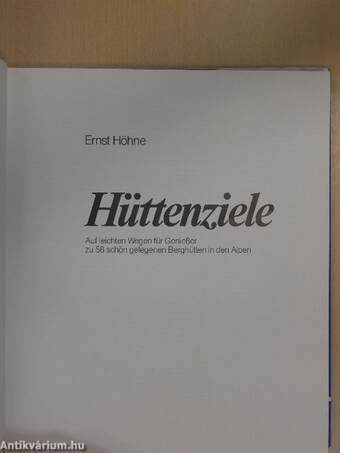 Hüttenziele