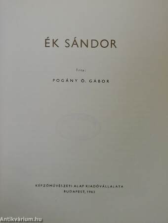 Ék Sándor