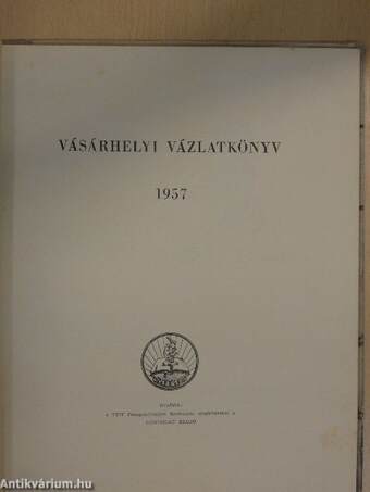 Vásárhelyi vázlatkönyv