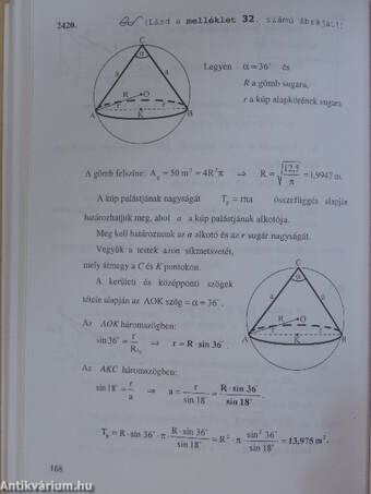 Az "Összefoglaló feladatgyűjtemény matematikából" című könyv feladatainak részletes kidolgozása XV. fejezet