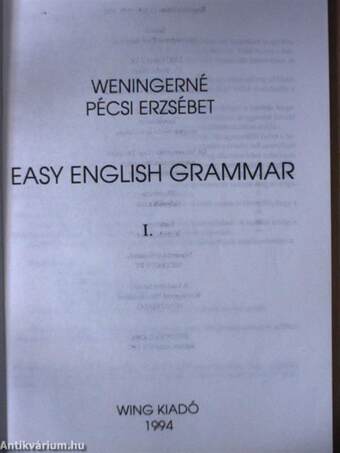 Easy English Grammar I-II.