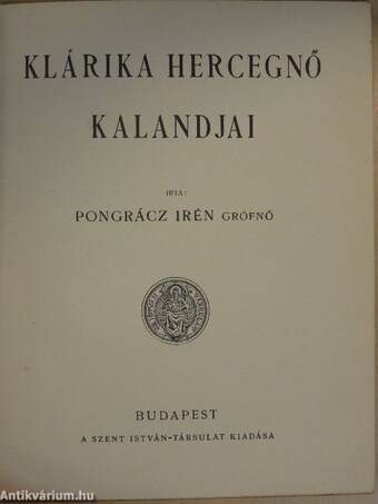 Klárika hercegnő kalandjai