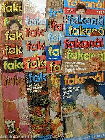 Fakanál 1983-1992. (vegyes számok) (25 db)