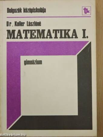 Matematika I.