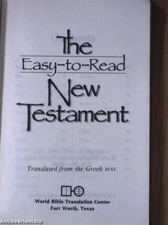 The Easy-to-Read New Testament