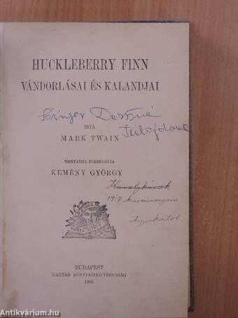 Huckleberry Finn vándorlásai és kalandjai