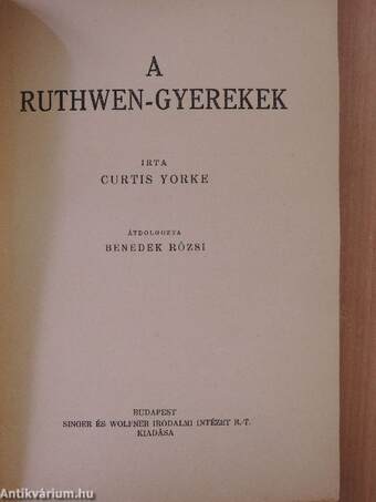 A Ruthwen-gyerekek