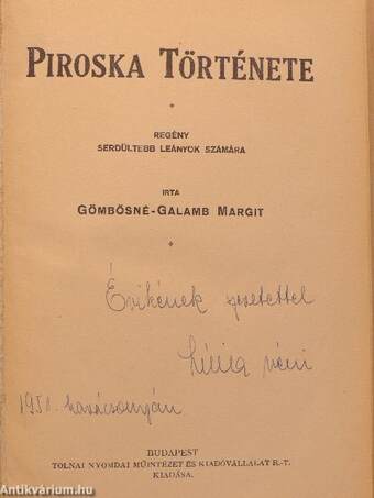 Piroska története