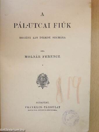 A Pál-utcai fiúk