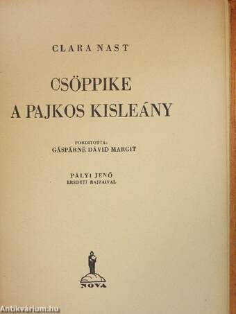 Csöppike a pajkos kisleány