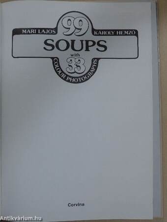 99 soups with 33 colour photographs