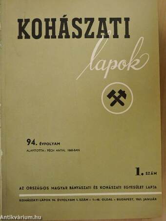 Kohászati Lapok/Öntöde 1961. január-december