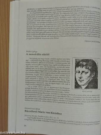 A romantika irodalmából