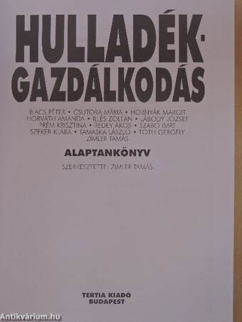 Hulladékgazdálkodás