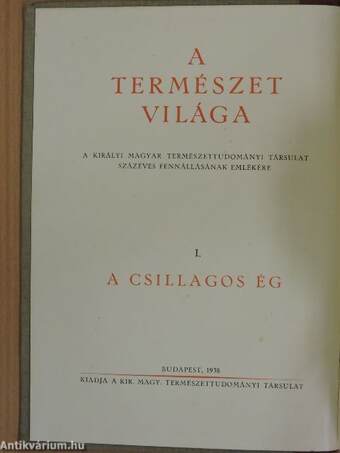 A természet világa I-IV.