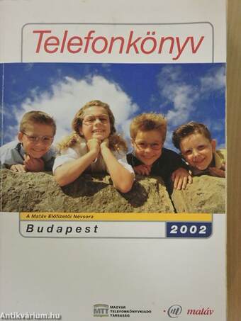 Telefonkönyv - Budapest 2002