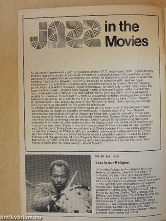 Jazz in the Movies July/September 1973