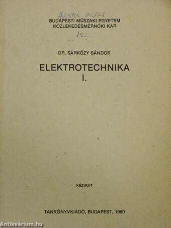 Elektrotechnika I.