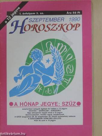 Horoszkóp 1990. szeptember