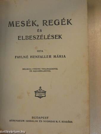 Mesék, regék és elbeszélések