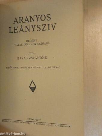 Aranyos leánysziv