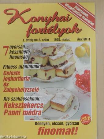 Konyhai fortélyok 1998. május