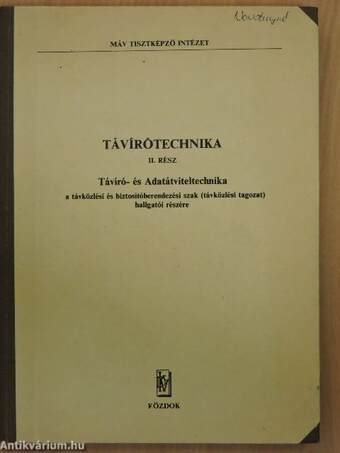 Távírótechnika II.