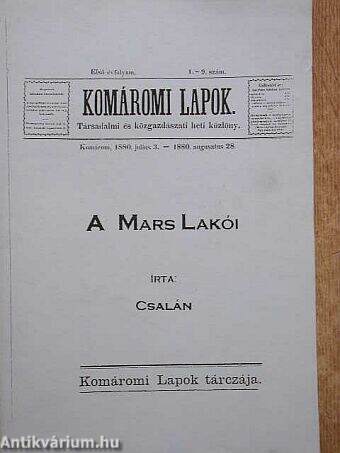 A Mars Lakói