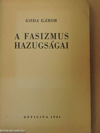 A fasizmus hazugságai/Három mártír