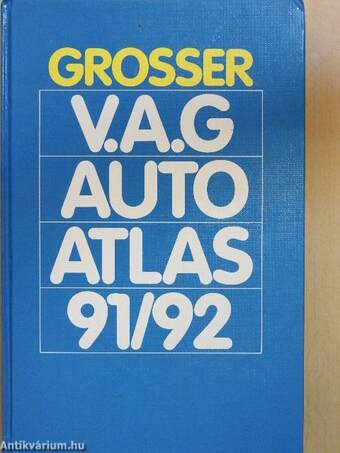 Grosser V.A.G. Autoatlas 91/92